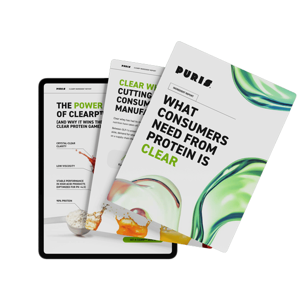 ClearP report cover and spread out interior pages