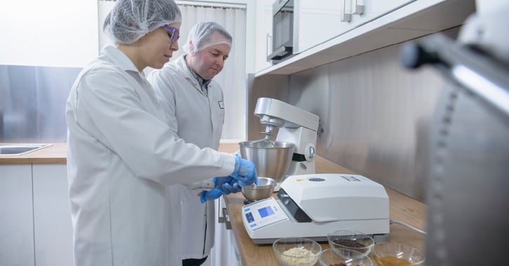 Food testing laboratory analysis