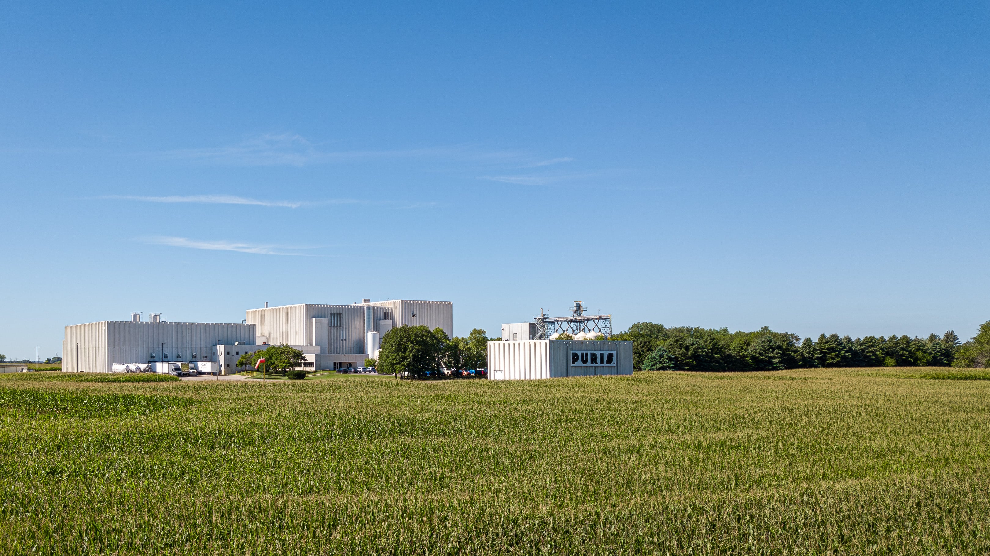 Aerial view of the PURIS Dawson facility